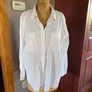 Universal Thread Raglan Sleeve Button Up